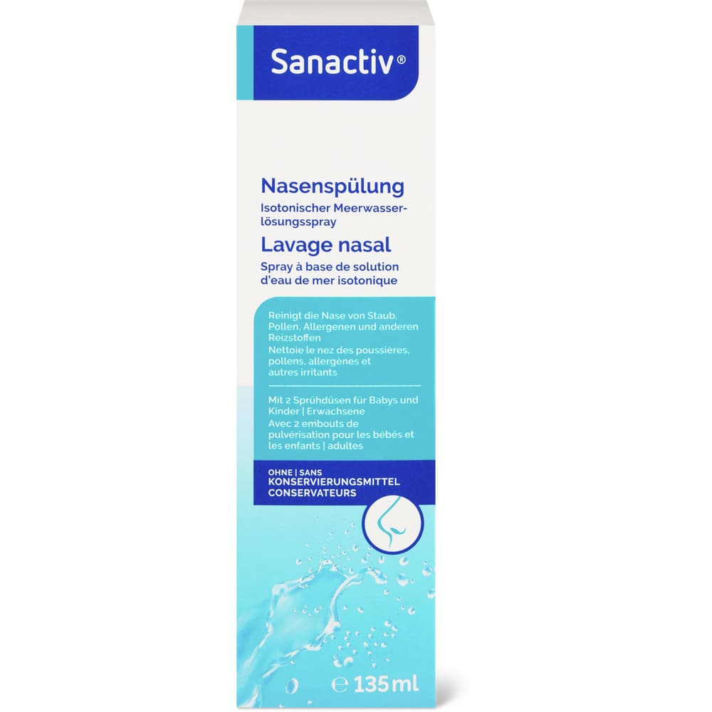 Sanactiv Nasenspülung