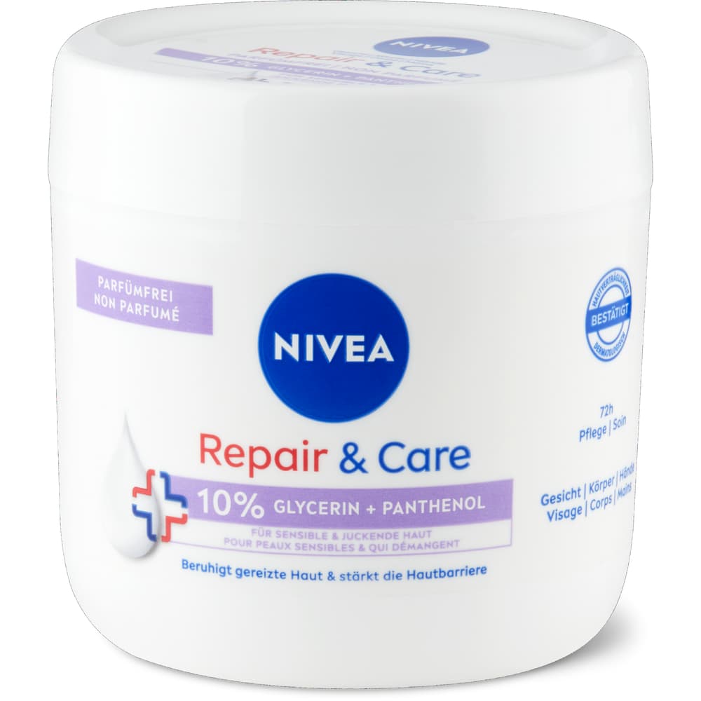 Nivea Body Repair SOS Bodylotion – 2 X 400 Ml, Intensive Pflege Für Beanspruchte Männerhaut