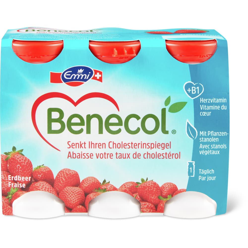 Emmi Benecol Joghurt Drink Erdbeer
