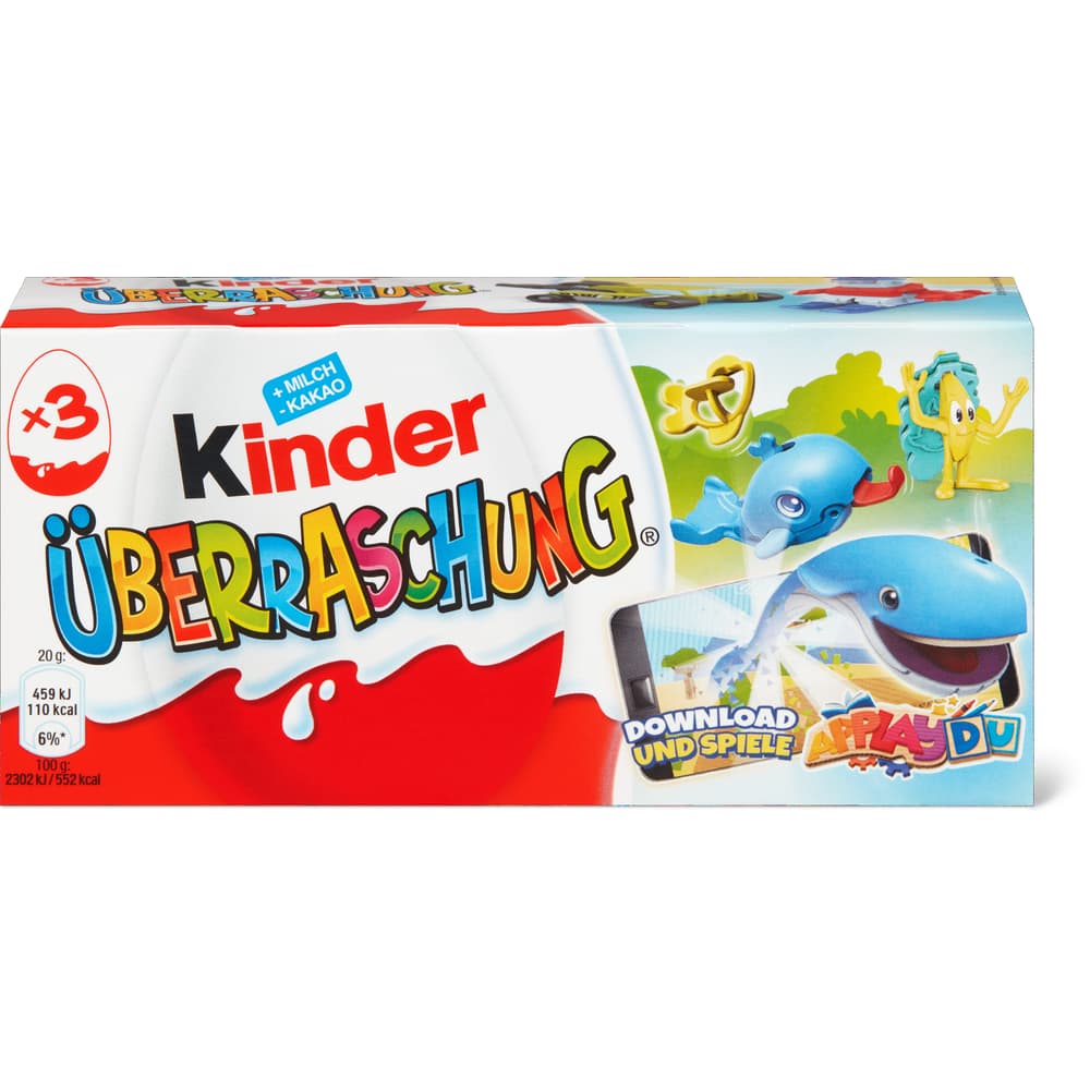 Kinder Überraschung Ei Milchschokolade
