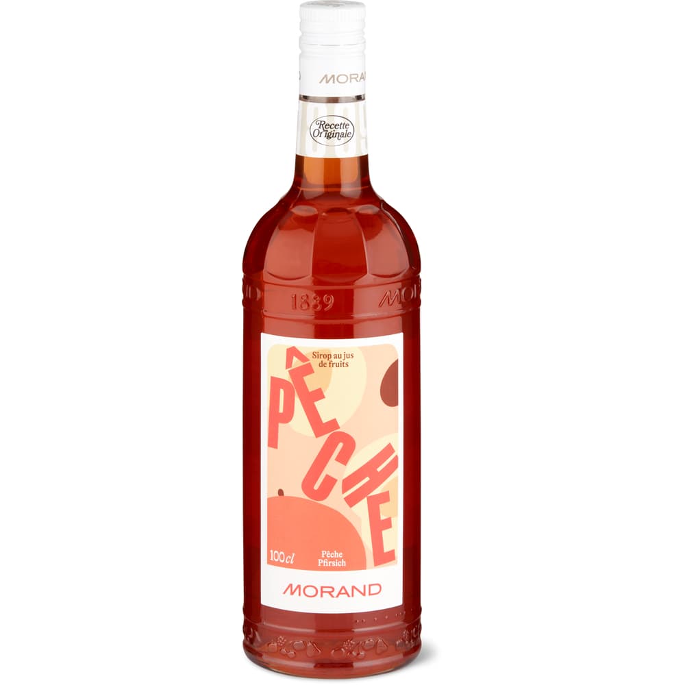 Morand Sirup Pfirsich