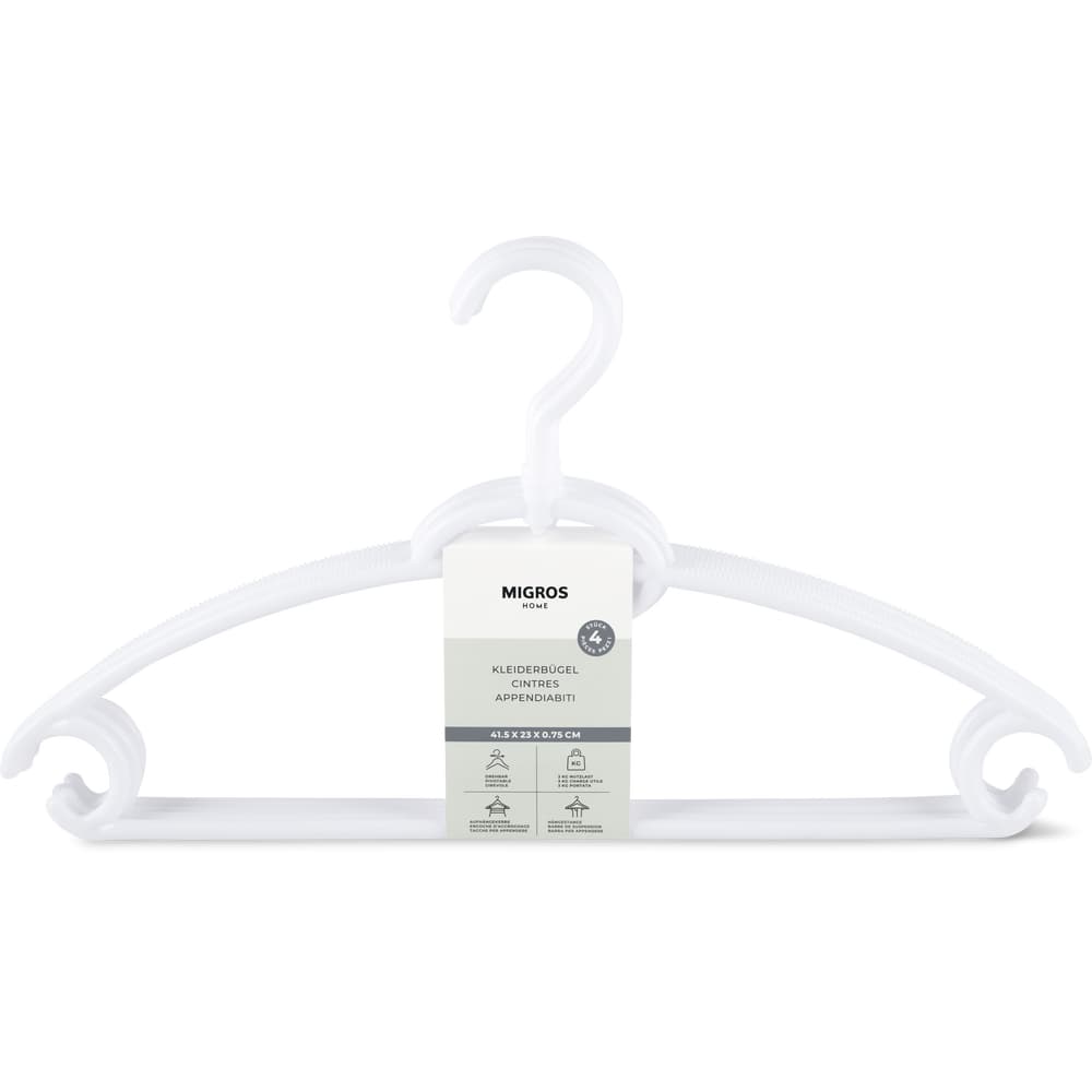 Migros Home Kleiderbügel weiss