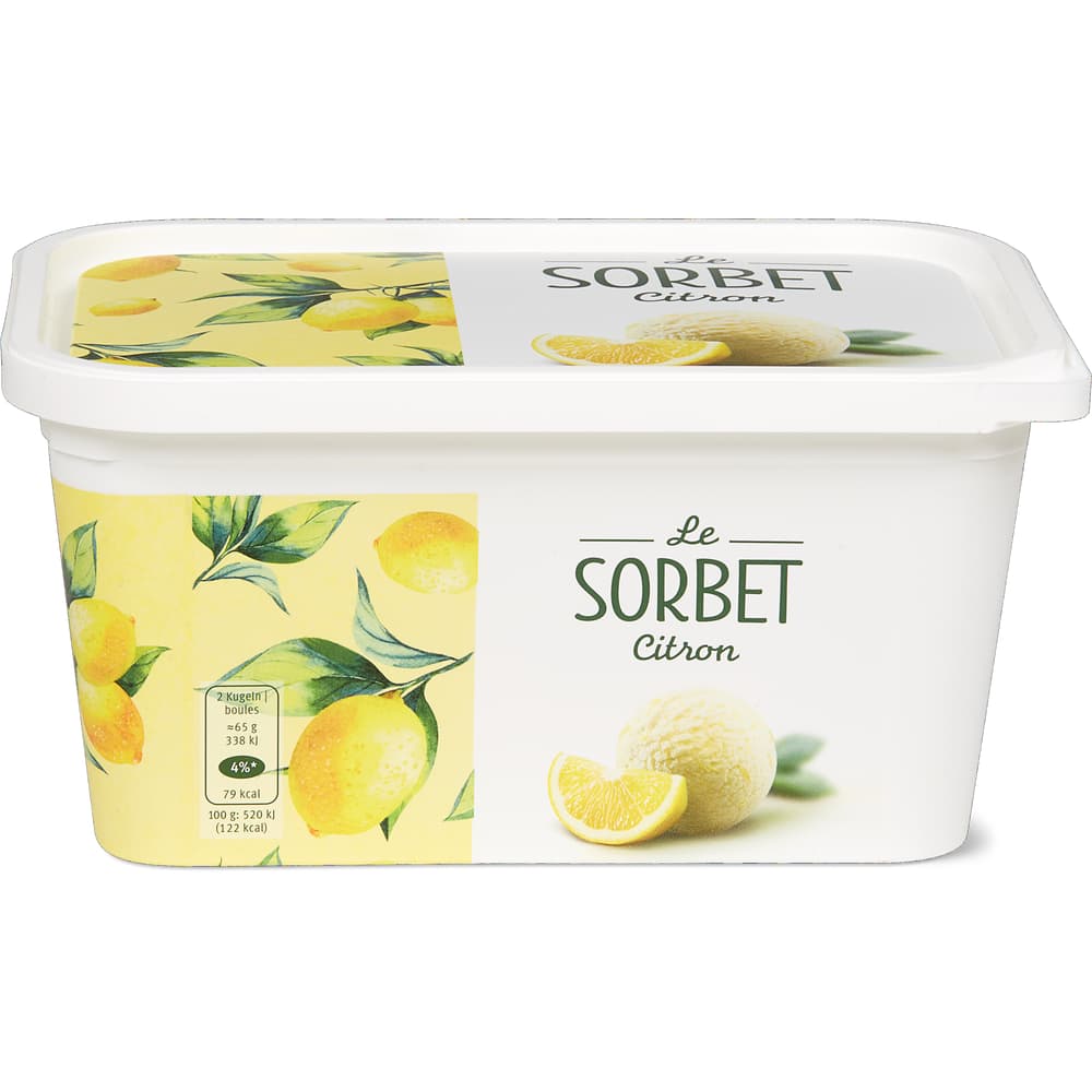 Le Sorbet Sorbet Zitronen