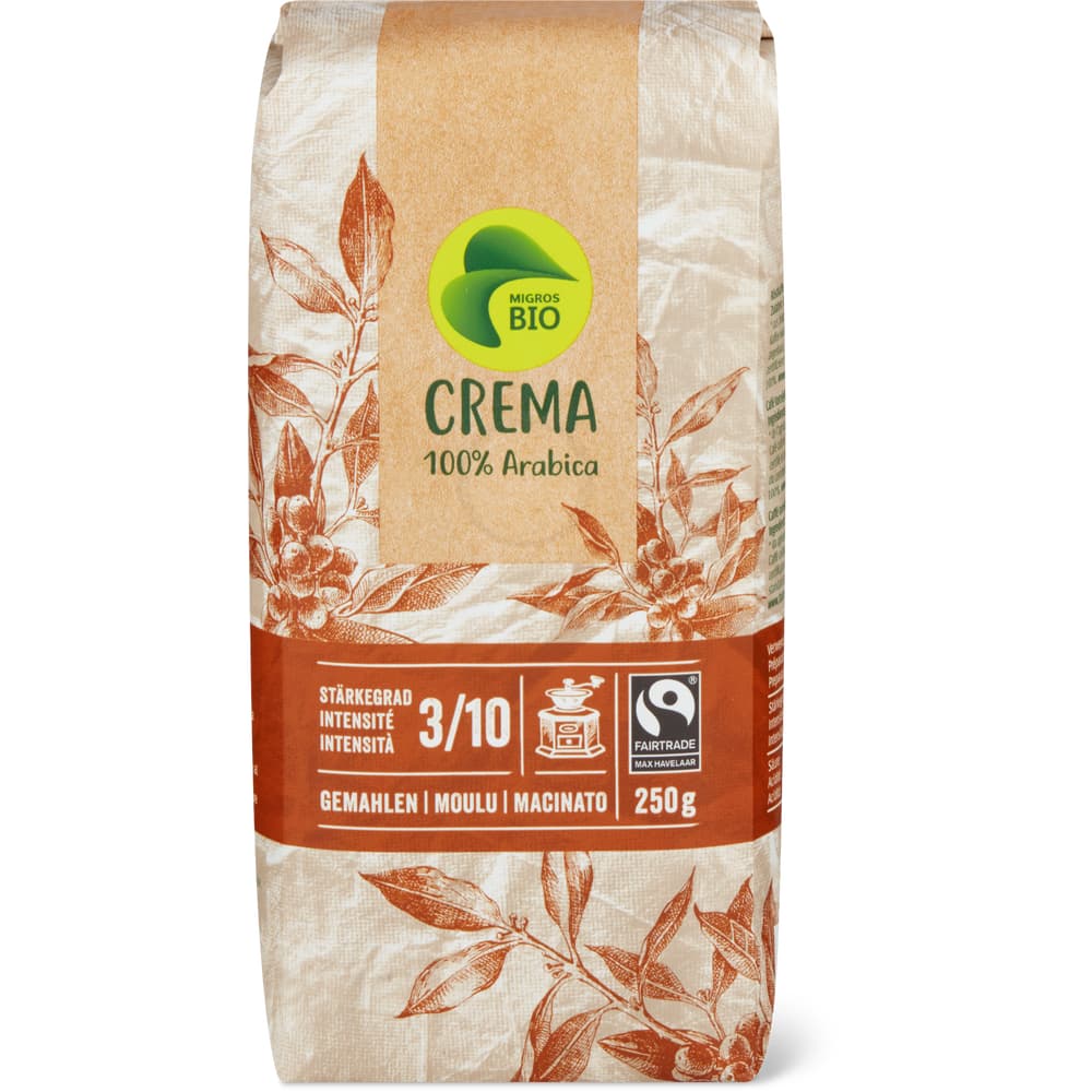 Migros Bio Fairtrade Kaffee gemahlen
