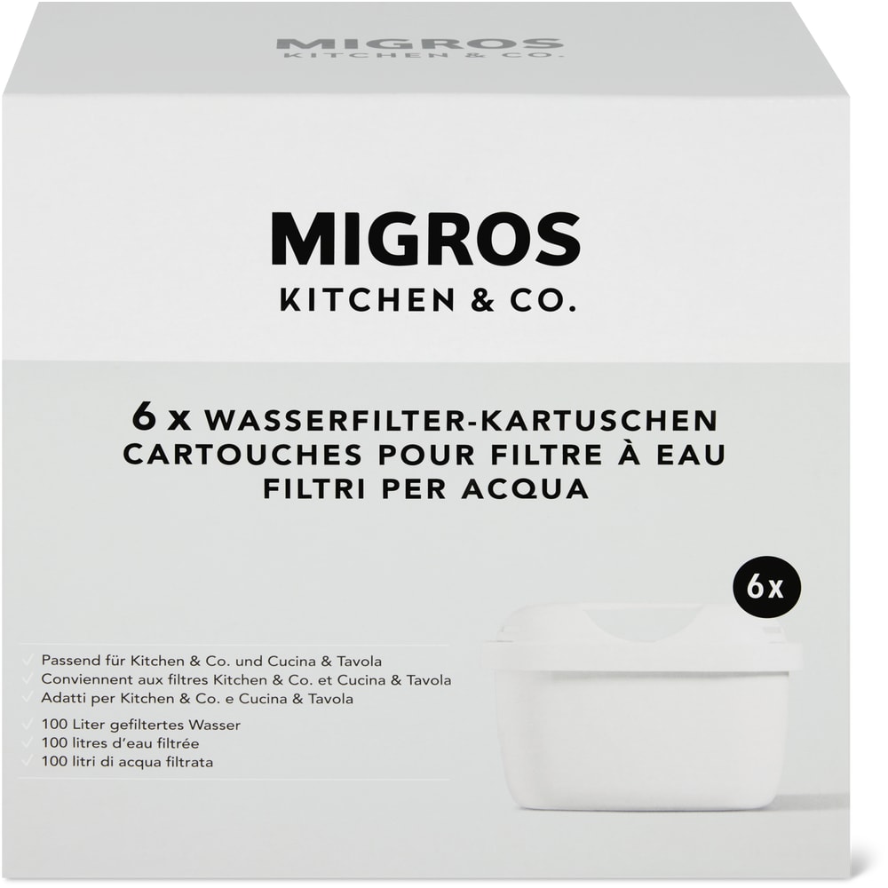 Migros Kitchen & Co. Wasserfilter-kartuschen