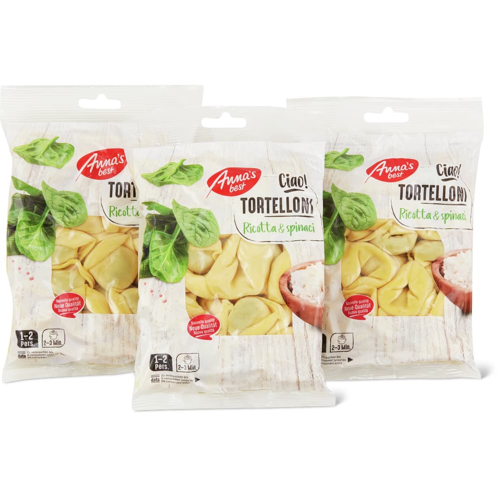 Anna's Best Tortelloni Ricotta und Spinat