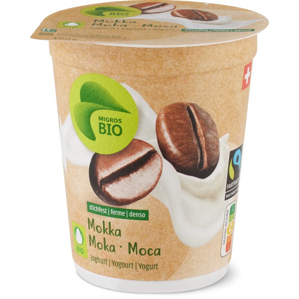 Migros Bio Fairtrade Joghurt Mokka