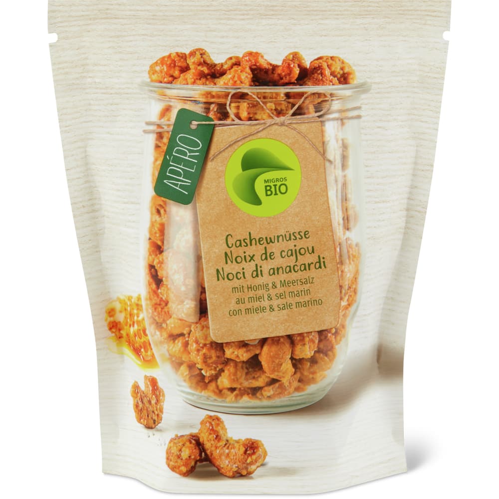 Migros Bio Cashewnüsse Honig