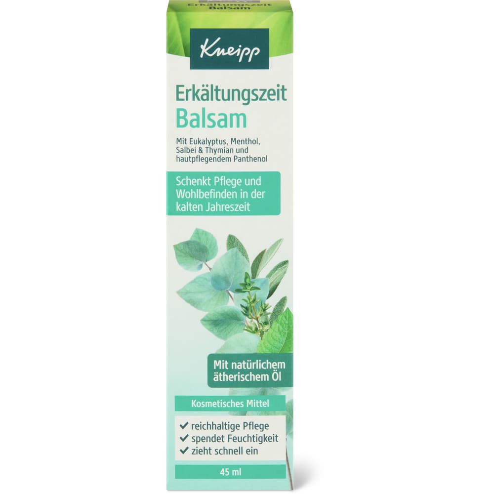 Kneipp Erkältungszeit Balsam vegan