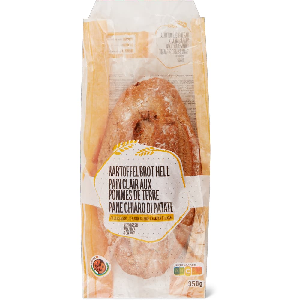 Kartoffelbrot mit Nüssen