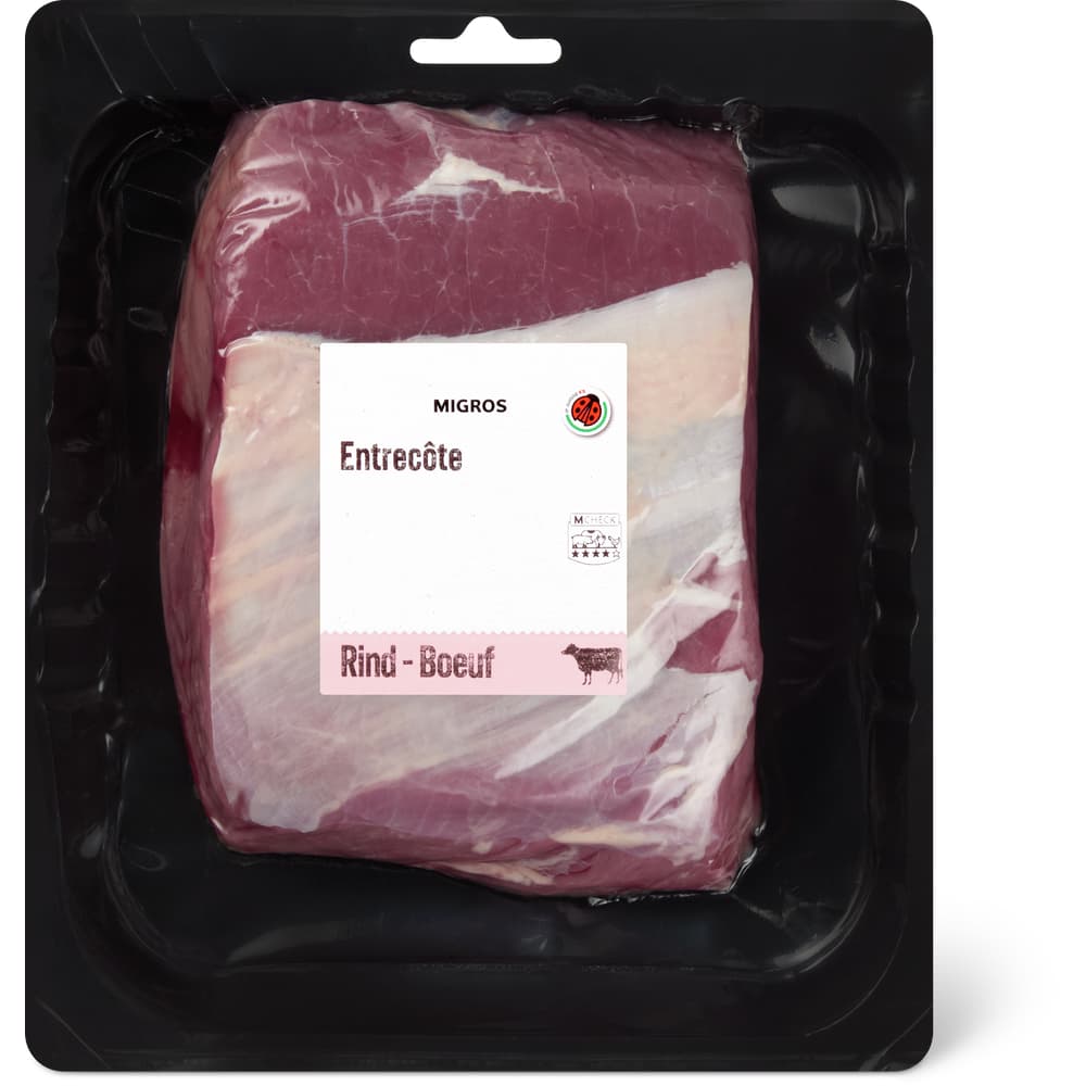 Ip Kd Rind Migros IP-SUISSE · Rindsentrecote · am Stück • Migros Online