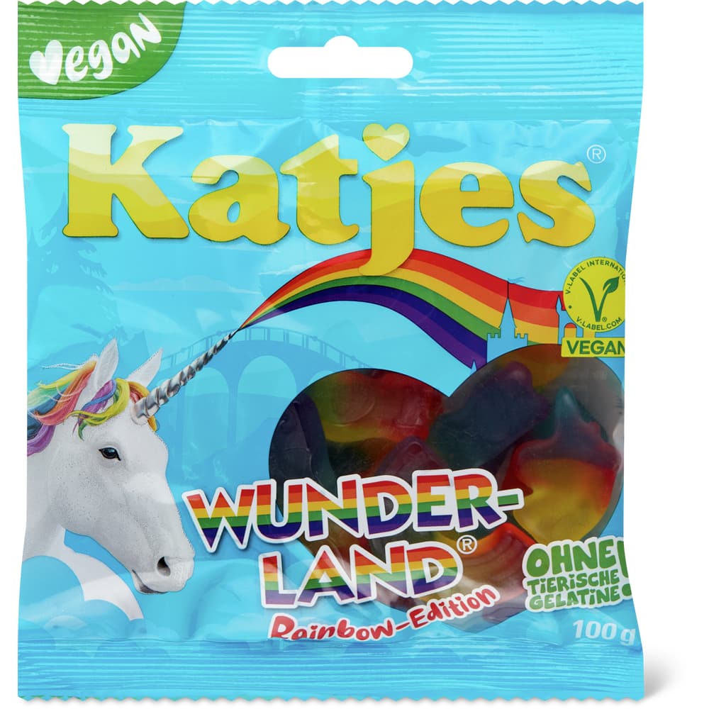 Katjes Wunderland Rainbow-Edition, vegan
