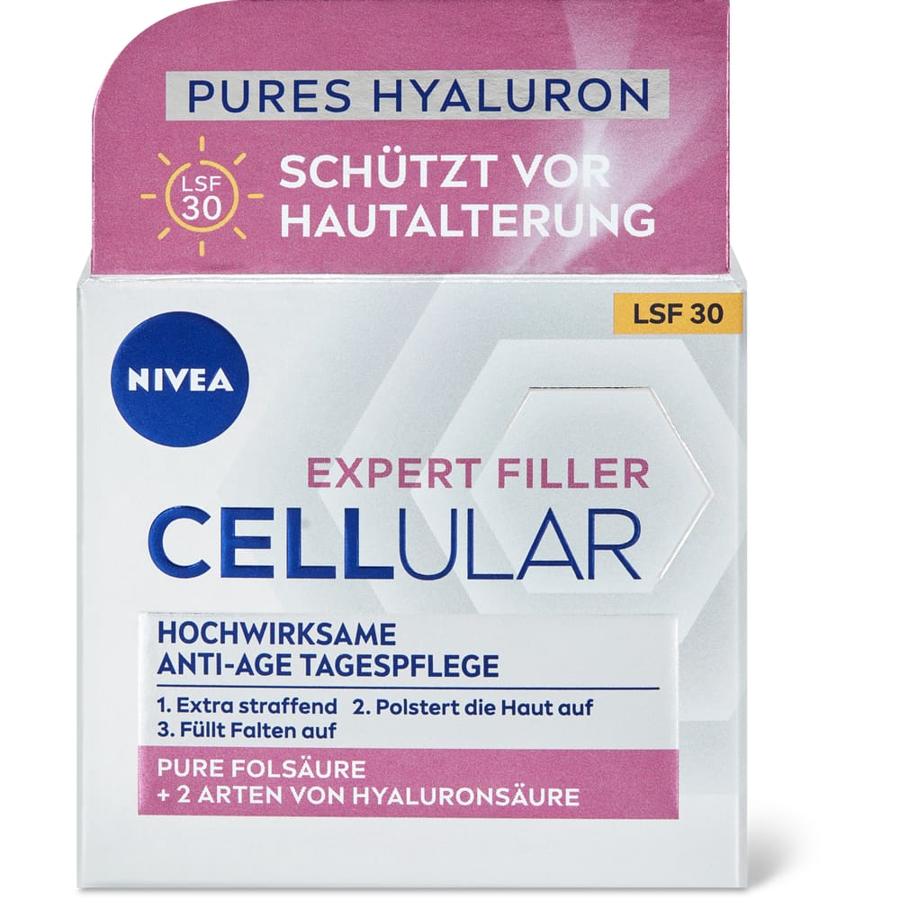 Nivea Cellular Expert Filler Hochwirksame Anti-Age Tagespflege LSF 30