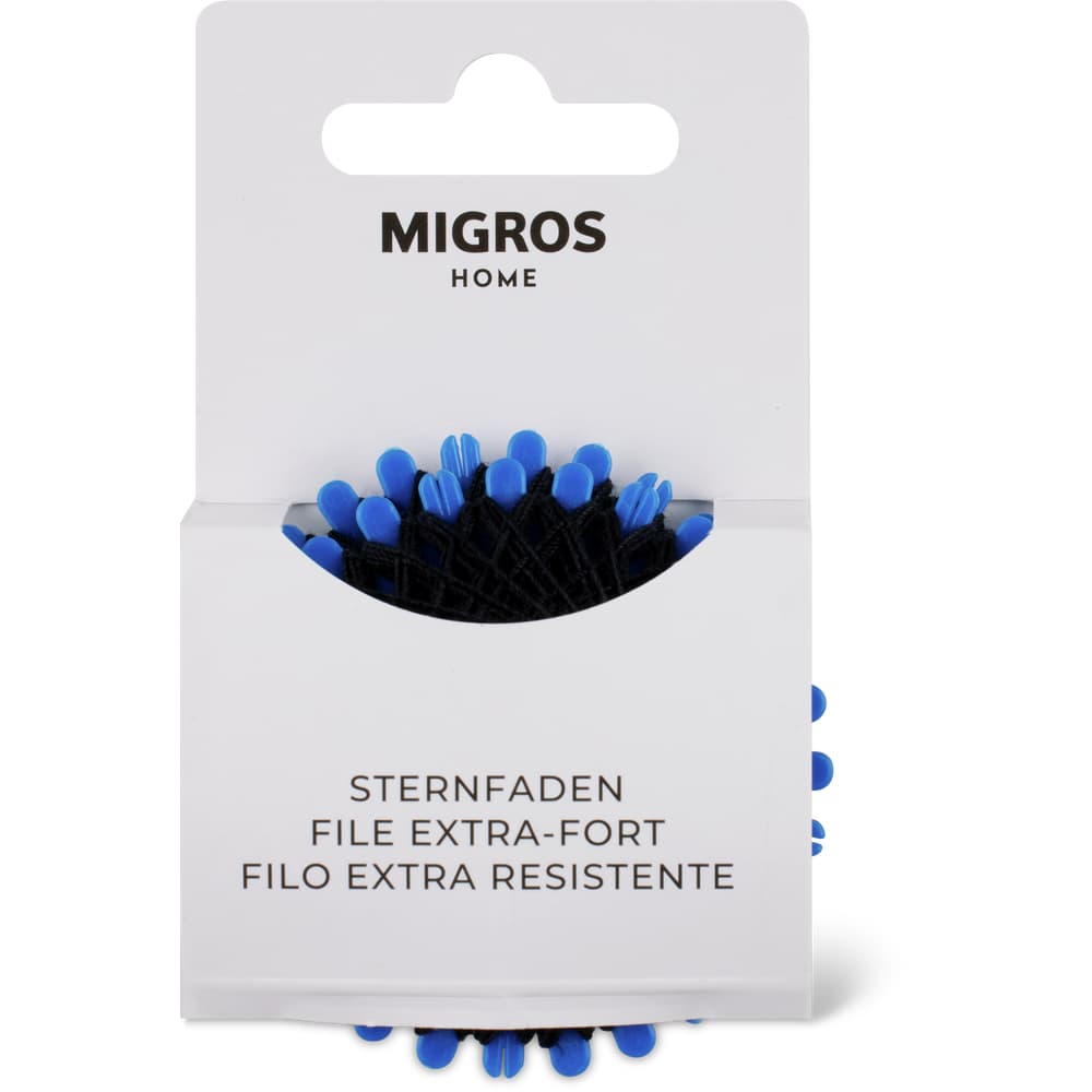 Migros Home Nähfaden schwarz, 2 x 20m Rollen