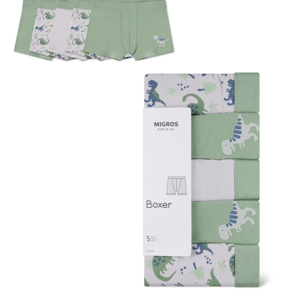 Migros Kids & Co. KIDS BOXER 5er PACK Better Cotton