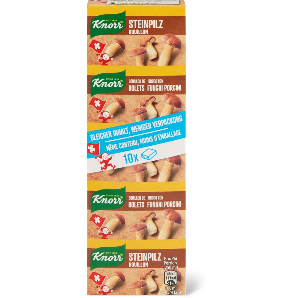 Knorr Steinpilz Bouillon Stangen zu 5 Liter