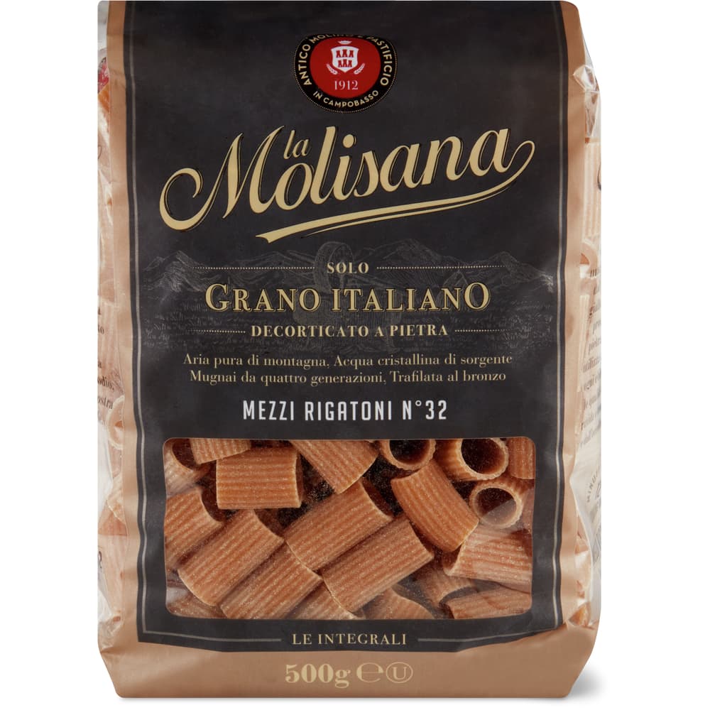 La Molisana Mezzi Rigatoni Vollkorn