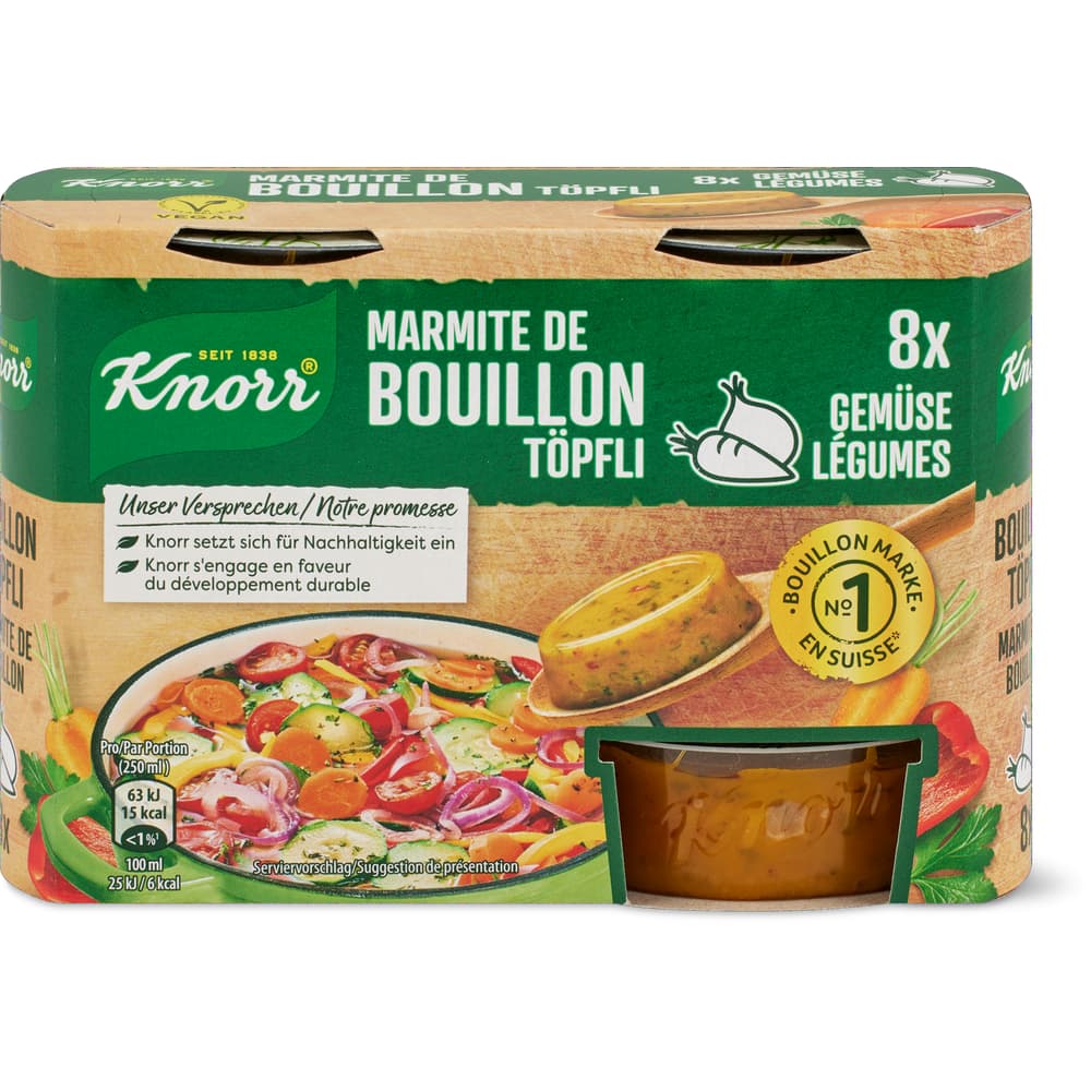 Knorr Bouillon Töpfli Gemüse 4 l