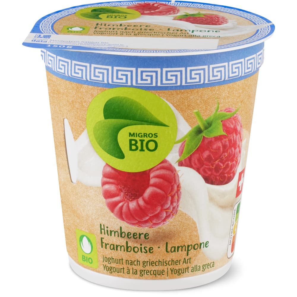Migros Bio Joghurt Griechische Art Himbeere