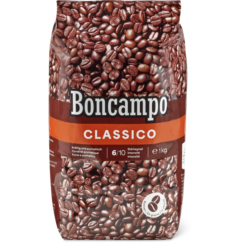 Boncampo Classico Bohnenkaffee Kräftig & rassig