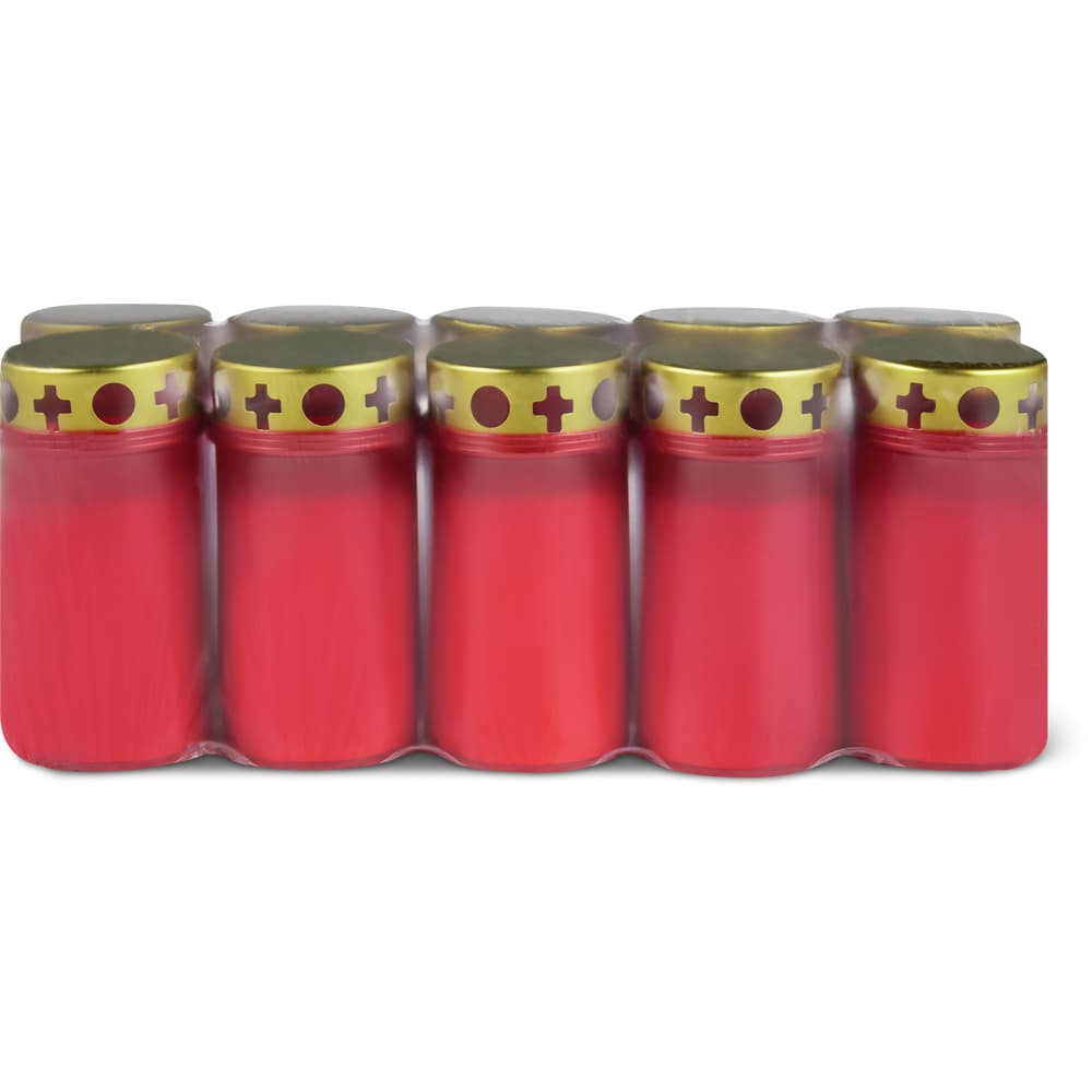 Migros Home Grabkerze rot, 50h