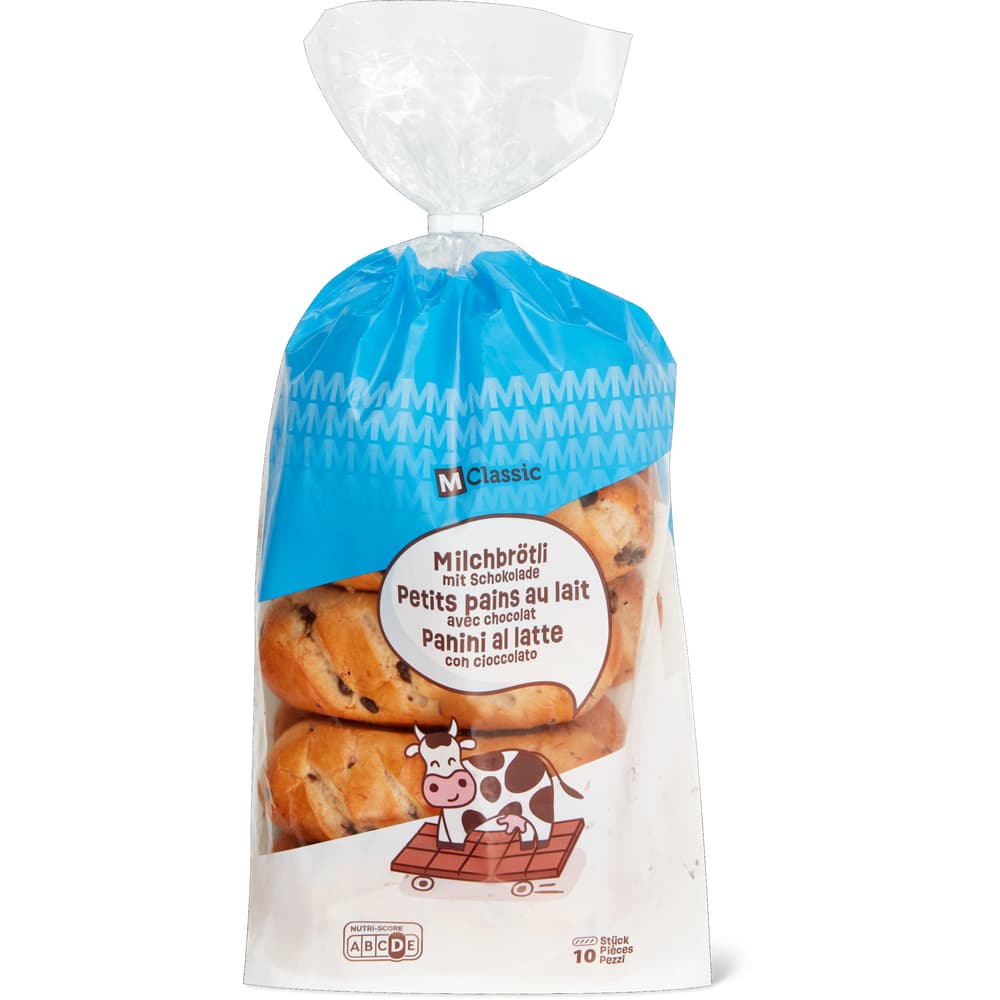 M-Classic Milchbroetli Mit Schokolade