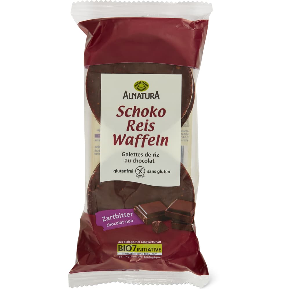 Alnatura Schoko Reiswaffeln Zartbitter