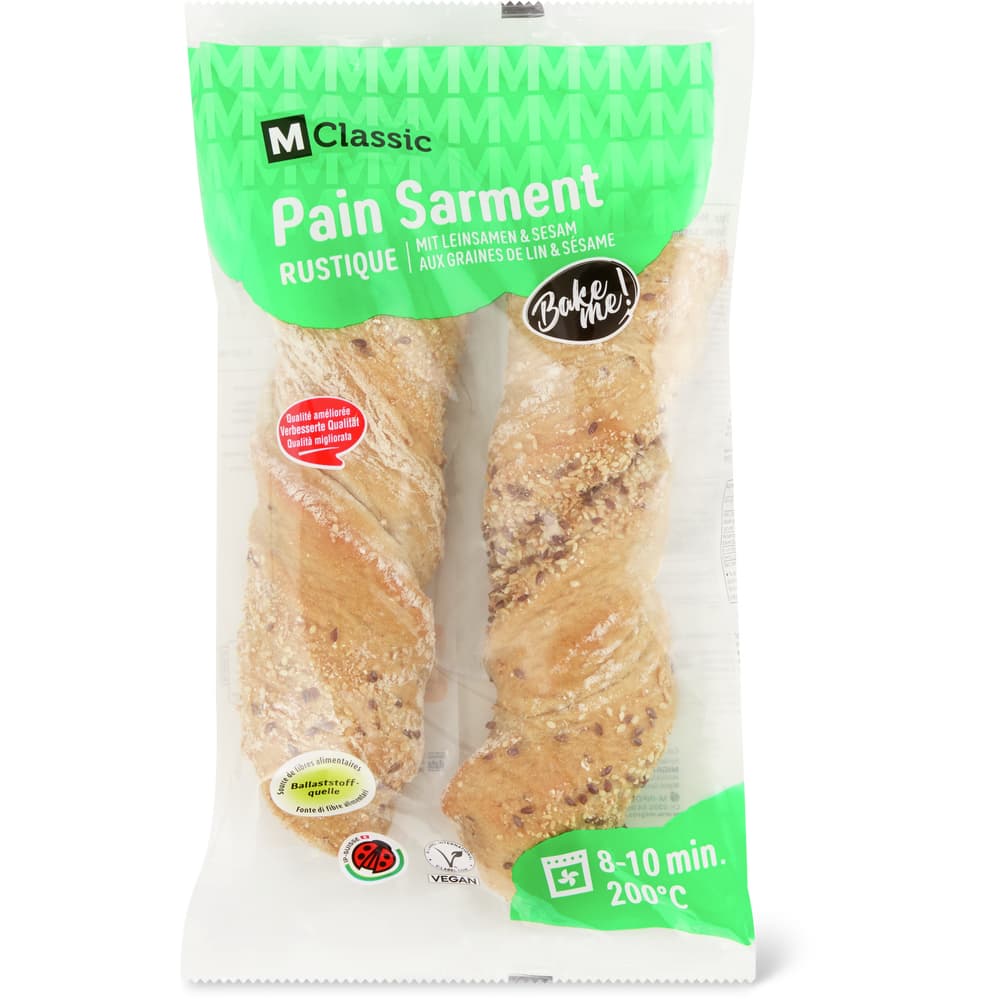M-Classic IP-SUISSE Rustico Brot Vorgebacken