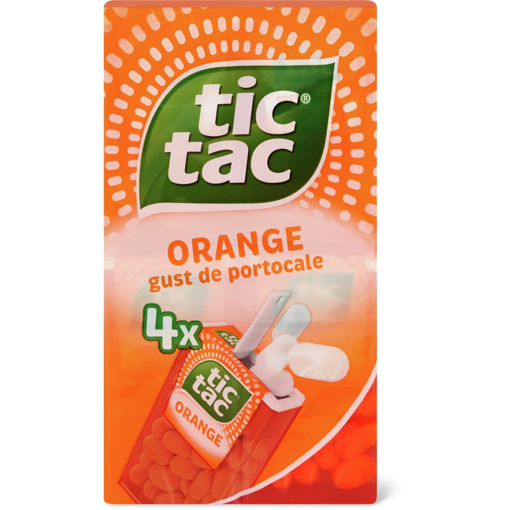 Tic Tac Dragee Orange