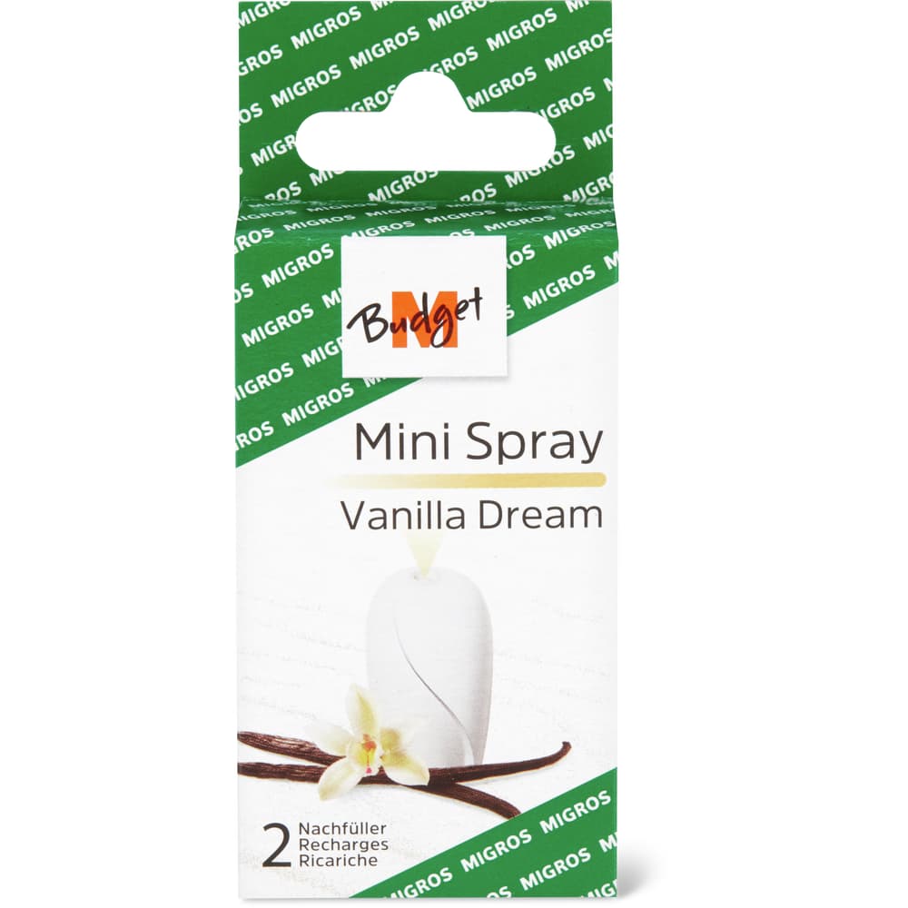 M-Budget Nachfüllpackungen für Lufterfrischer-Spray Vanilla Dream