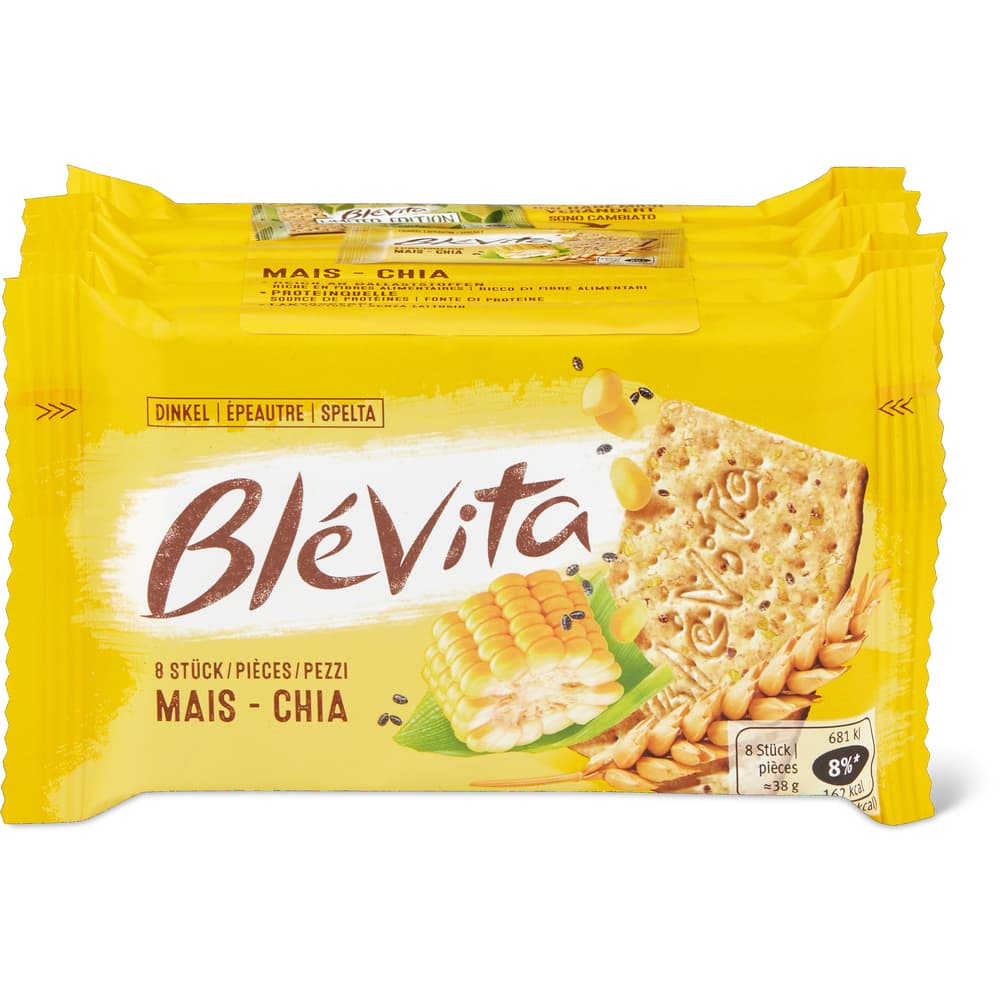 Blévita Dinkelgebäck Mais & Chia