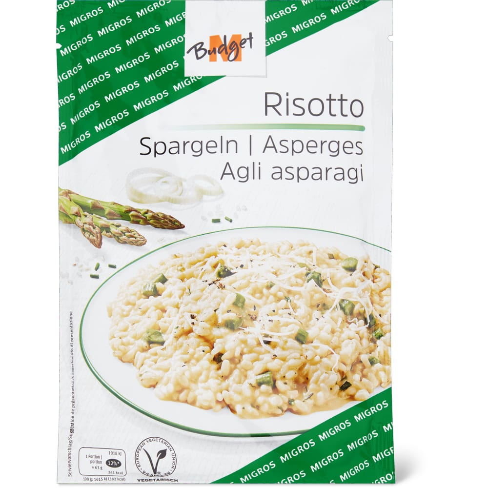 M-Budget Risotto Spargeln