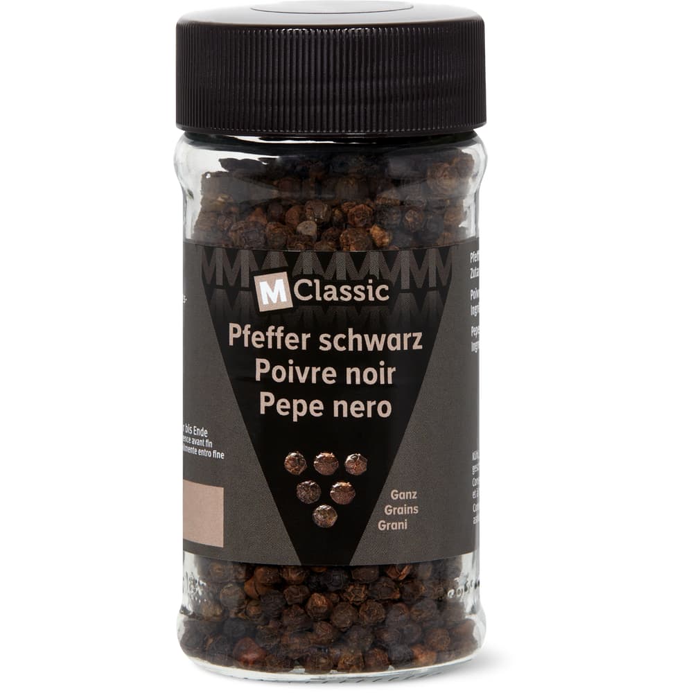 M-Classic Pfeffer schwarz Ganz