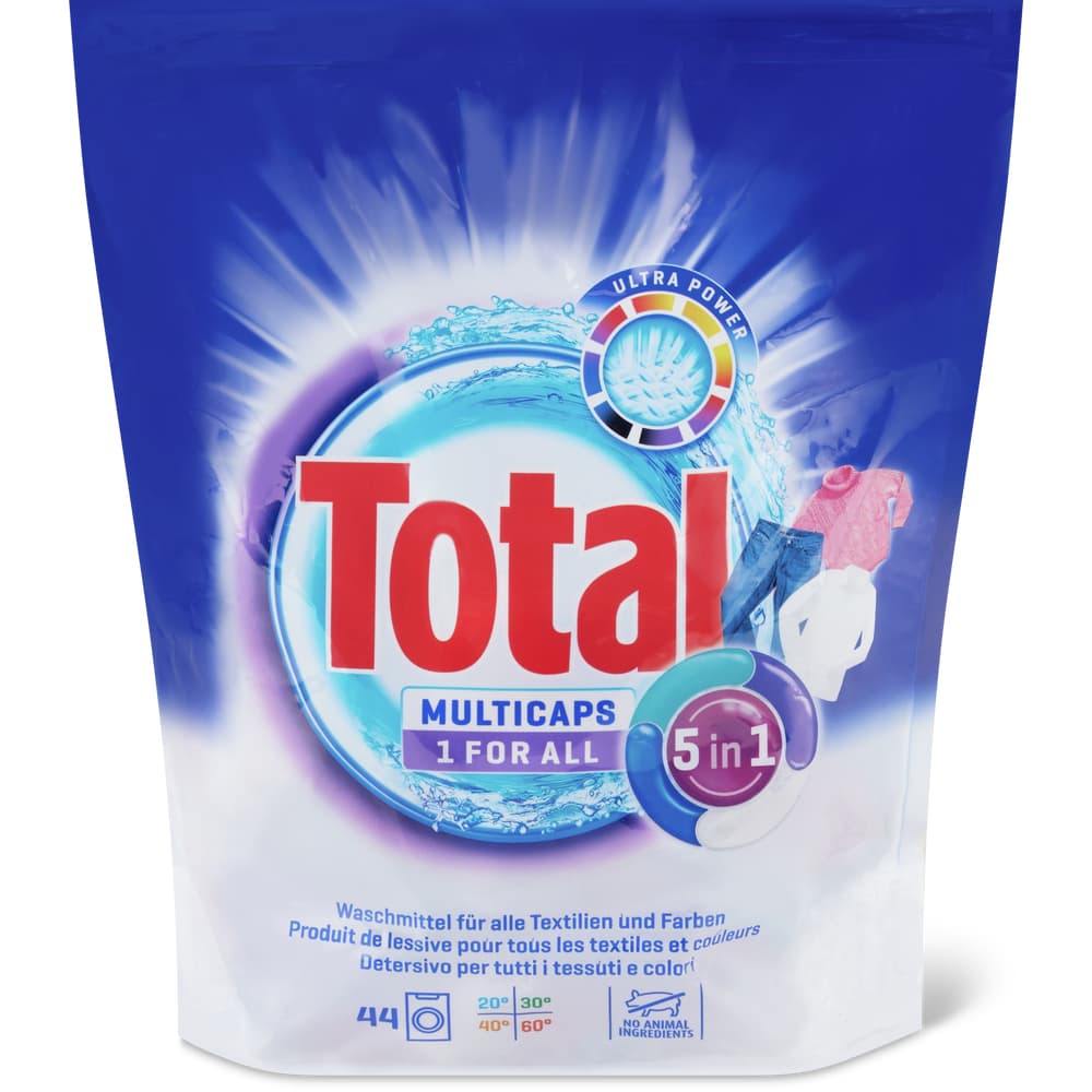 Total 1 for all Waschmittelkapseln 44 Waschgänge