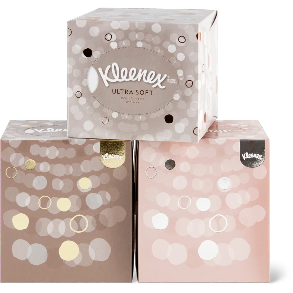Kleenex Ultra Soft Taschentücher 48 Blätter, 3 lagig