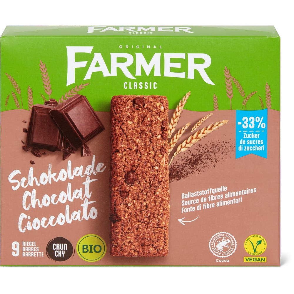 Farmer Crunchy Schoko Bio