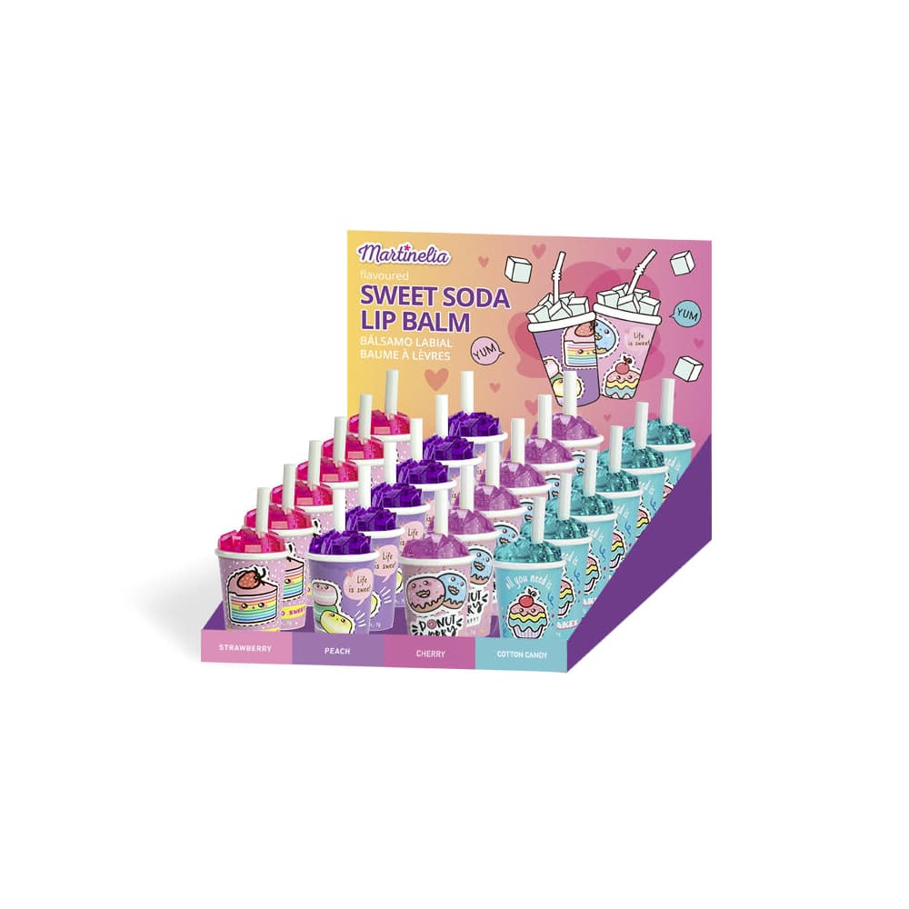 Martinelia Sweet soda lip balm assortiert