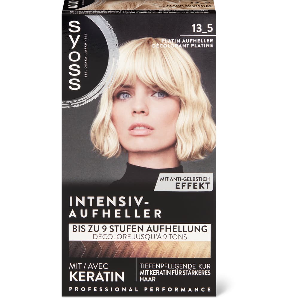 Syoss Coloration 13.5 Platin Aufheller, permanent