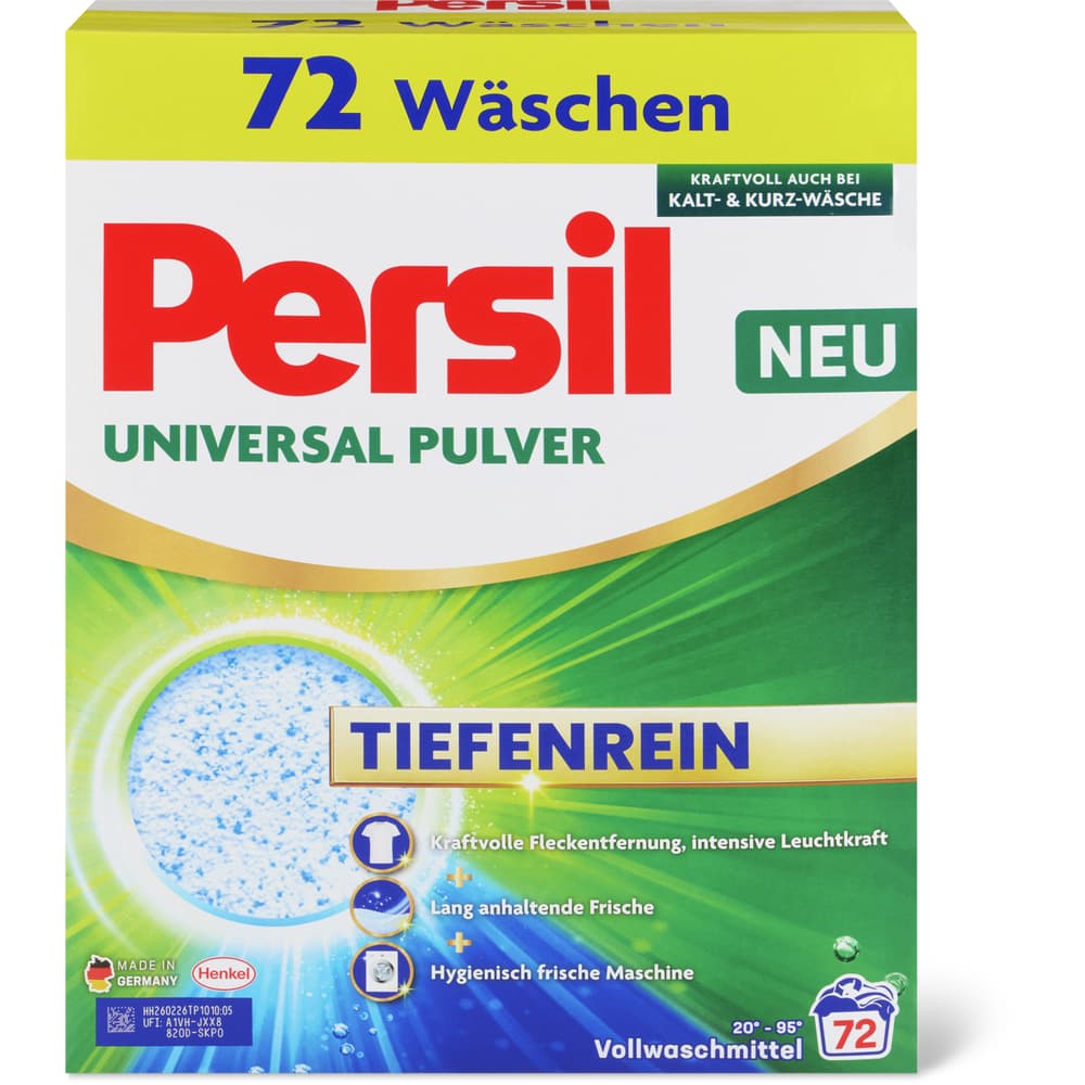 Persil Waschmittel Pulver Uni. 3.96kg