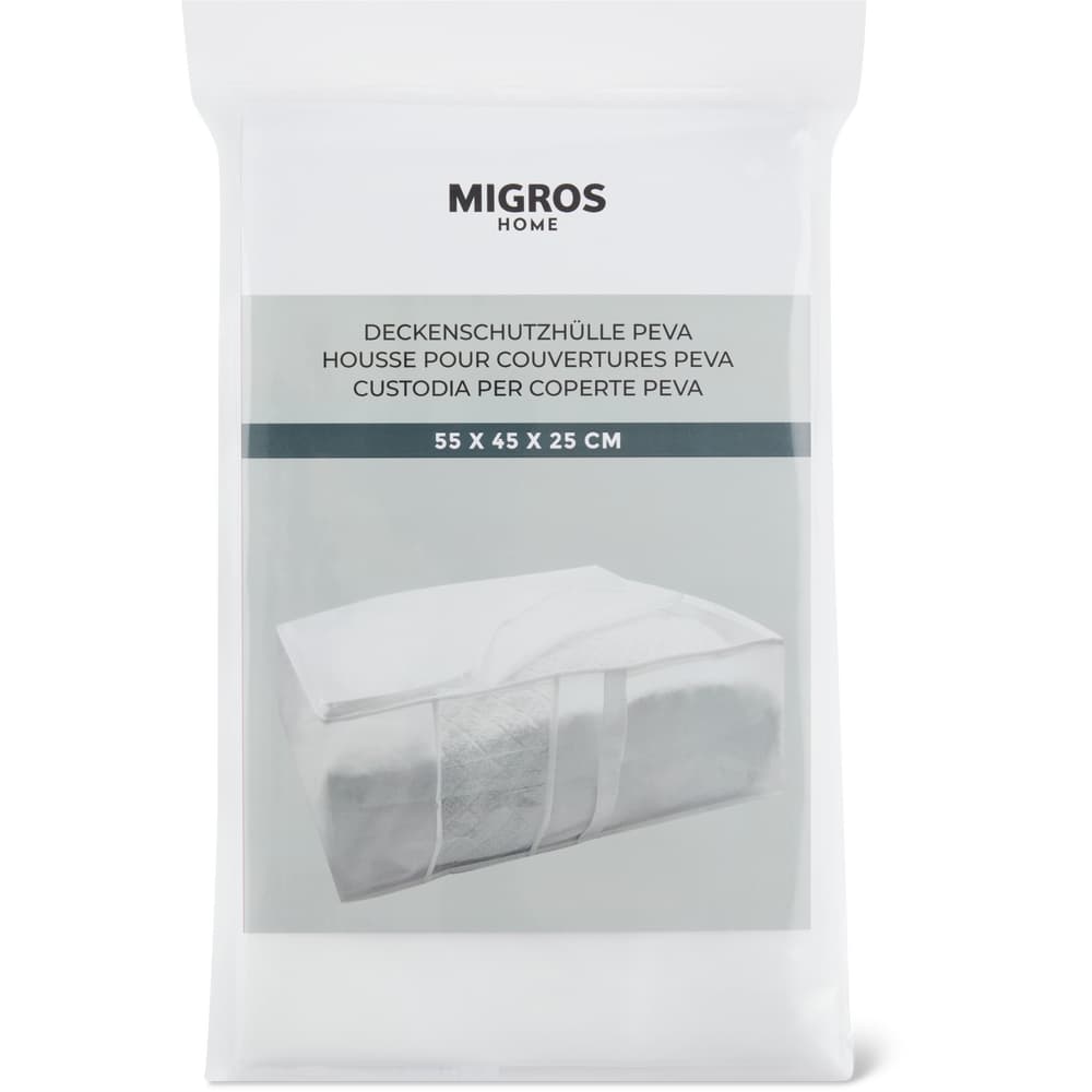 Migros Home PEVA Deckenschutzhülle 55 x 45 x 25 cm