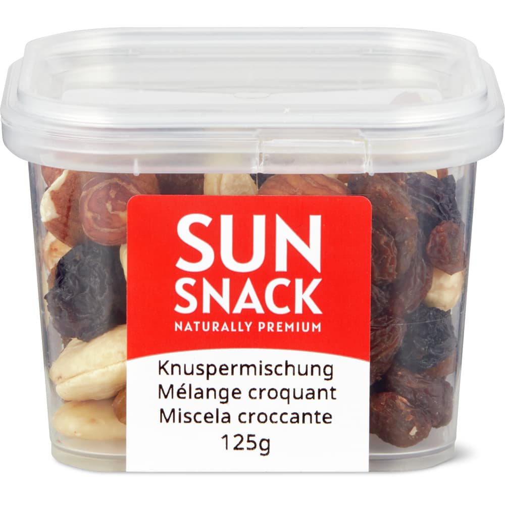 Sun Snack Trockenfrüchtenussmischung Knuspermischung