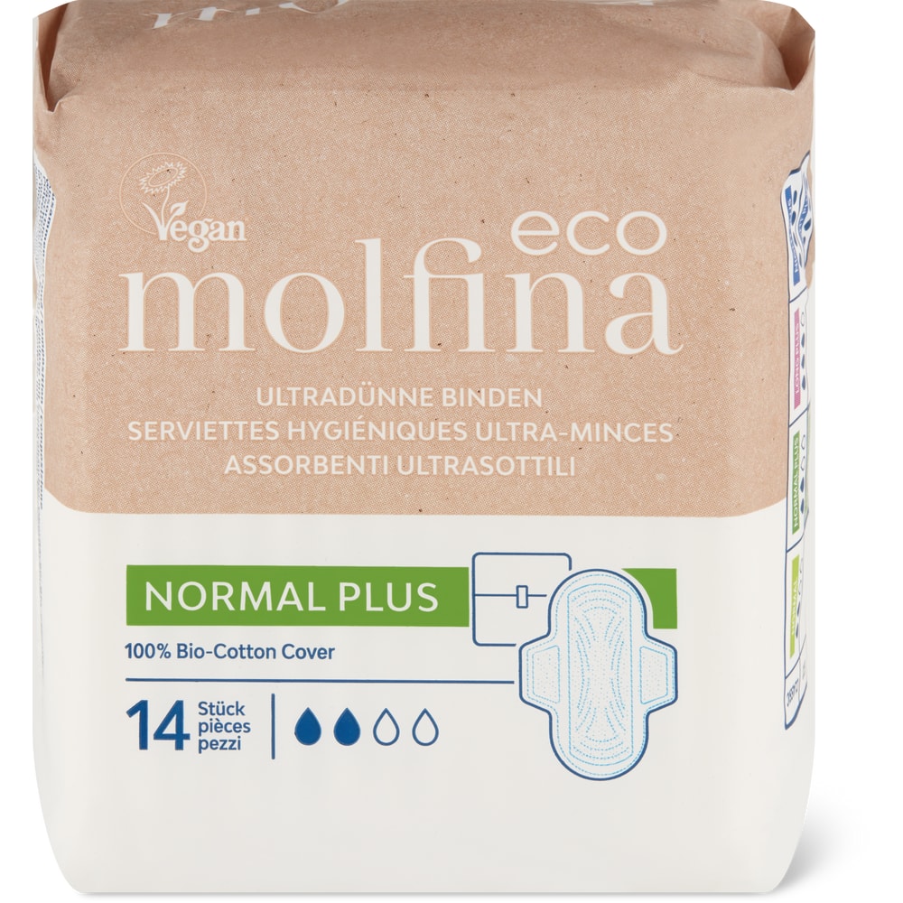 Molfina Eco Damenbinden Normal Plus