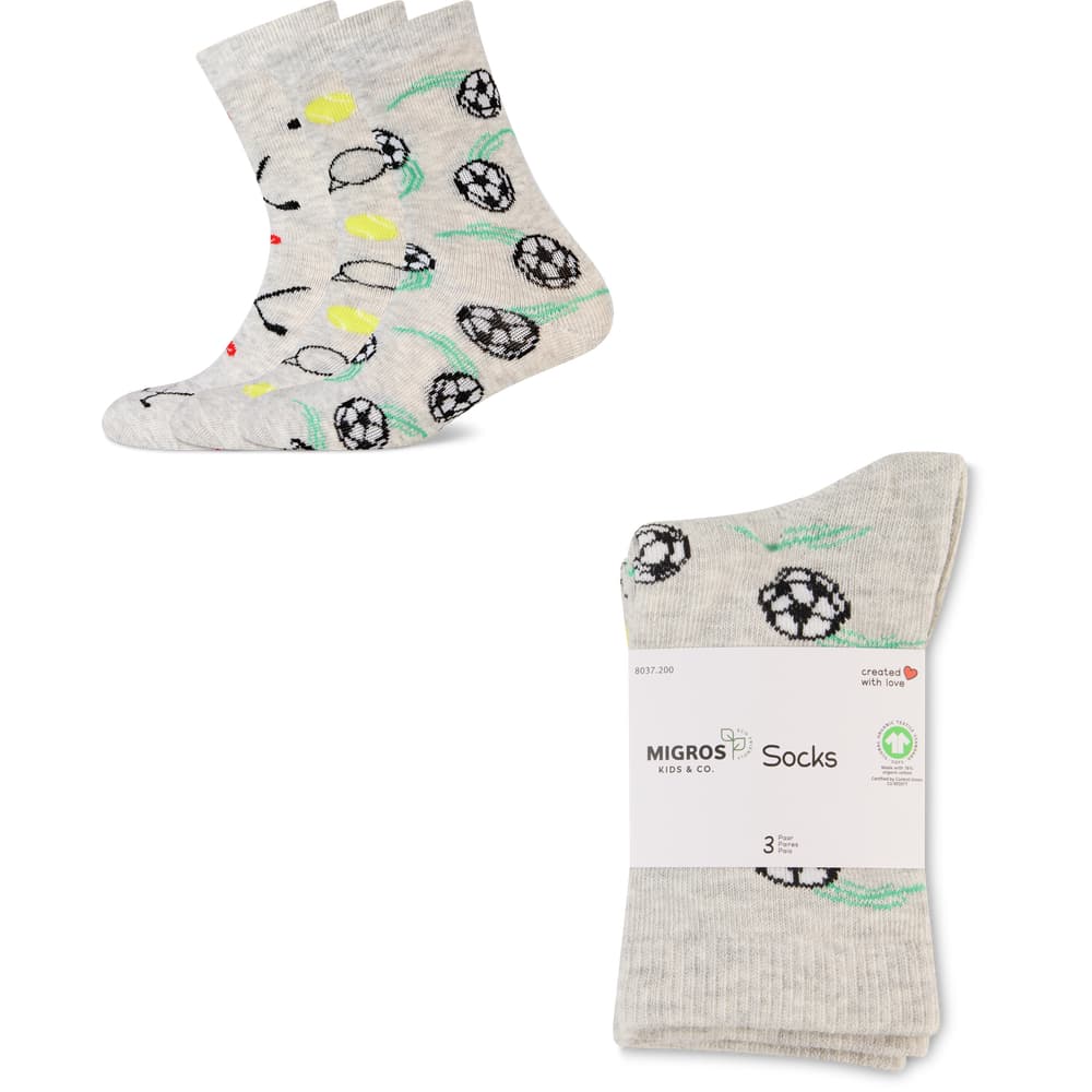Migros Kids & Co. Kinder Socken 3 teilig