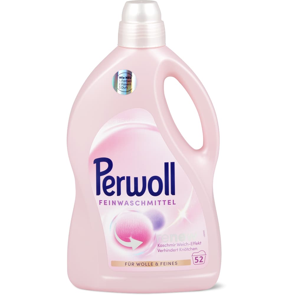 Perwoll Renew Wool & Delicate Flüssigwaschmittel 52 Waschgänge