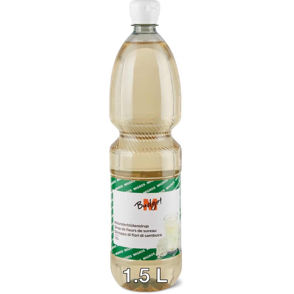 M-Budget Sirup Holunderblüten