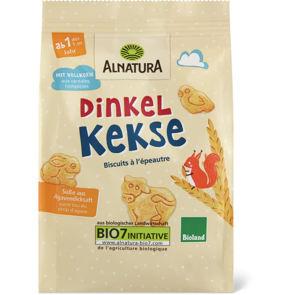 Alnatura Dinkel Kekse Tier Bio, ab 1 Jahr