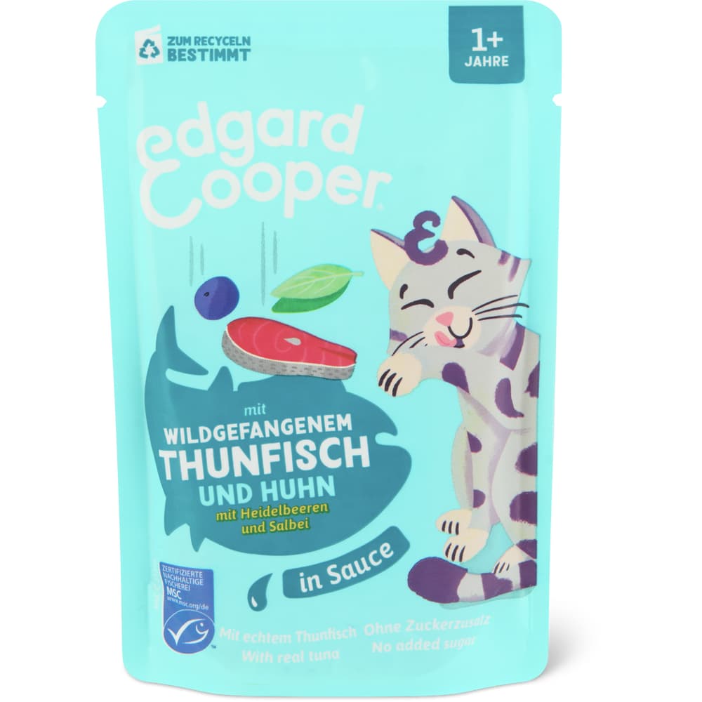 Edgard & Cooper Pouch Thunfisch in Sauce