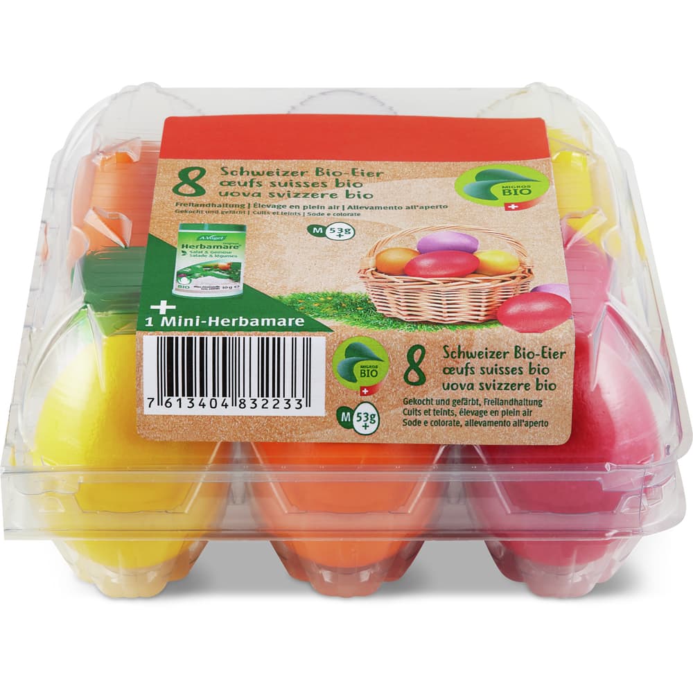 Picknick Eier Bio, mit Salz