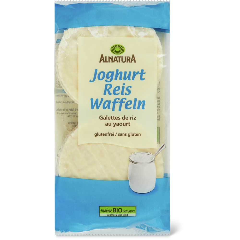 Alnatura Reiswaffeln mit Joghurt