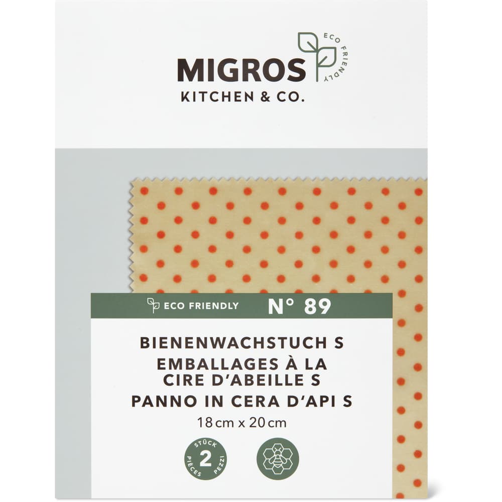Migros Kitchen & Co. Bienenwachstuch S